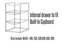 Internal drawer to fit Built in cupboard kit 