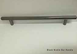 Black Nickle Bar Handle