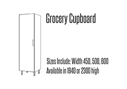 Kitchen single Grocery Cupboard