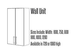 Kitchen Double wall unit 