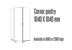 Kitchen Corner Pantry 1040mm x 1040mm