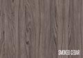 Melamine Board Wood Grain Smoked Cedar