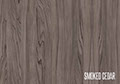 Wrap Doors Wood Grain Smoked Cedar