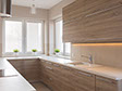 Wood grain Kitchen 